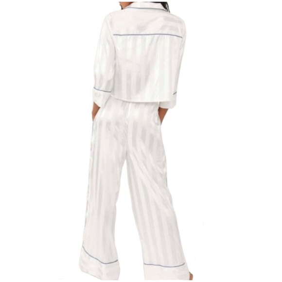 Intimately Free People Pajama Ivory Pajama Party Sleep Set L - Picture 2 of 9